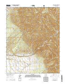 Arroyo Seco 2013 topographic map thumbnail