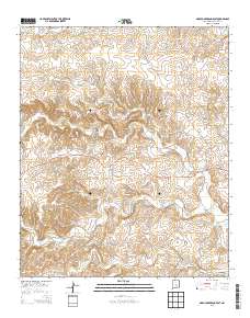 Arroyo Serrano East 2013 topographic map thumbnail