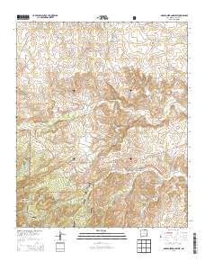 Arroyo Serrano West 2013 topographic map thumbnail