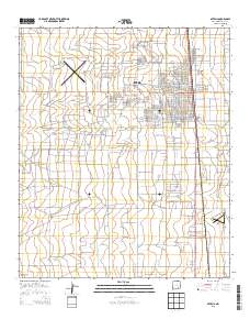 Artesia 2013 topographic map thumbnail