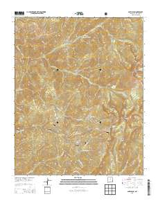 Aspen Basin 2013 topographic map thumbnail