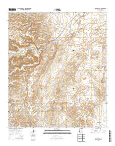 Azotea Peak 2013 topographic map thumbnail