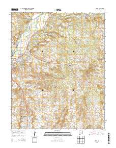 Aztec 2013 topographic map thumbnail