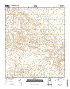 B T Ranch 2013 topographic map thumbnail