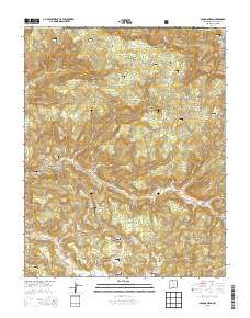 Bancos Mesa 2013 topographic map thumbnail