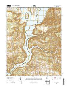 Bancos Mesa NW 2013 topographic map thumbnail