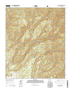 Bay Buck Peaks 2013 topographic map thumbnail