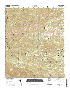 Bear Spring 2013 topographic map thumbnail