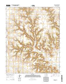 Beenham 2013 topographic map thumbnail