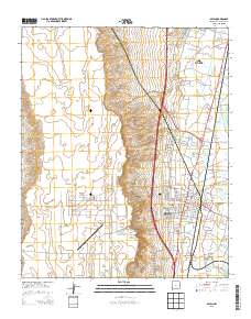 Belen 2013 topographic map thumbnail