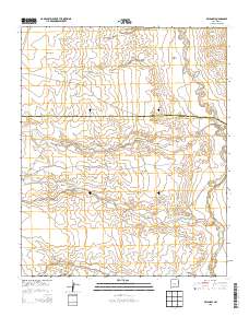 Belen SW 2013 topographic map thumbnail