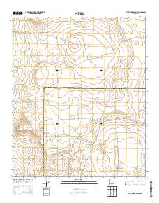 Button Mesa South 2013 topographic map thumbnail