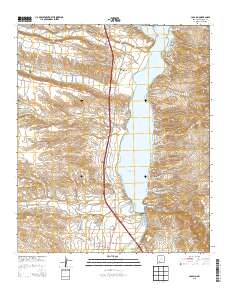 Caballo 2013 topographic map thumbnail