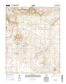Cabra Hill 2013 topographic map thumbnail