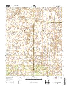 Camaleon Draw East 2013 topographic map thumbnail