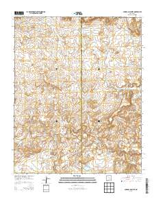 Canada Calladita 2013 topographic map thumbnail
