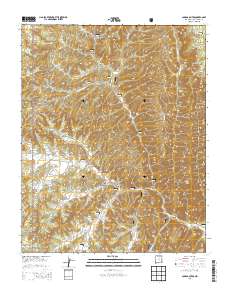 Canada Ojitos 2013 topographic map thumbnail