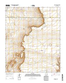Candy Mesa 2013 topographic map thumbnail