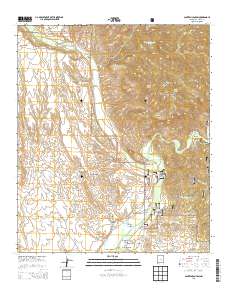 Canteen Canyon 2013 topographic map thumbnail