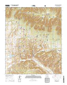 Capitan Pass 2013 topographic map thumbnail