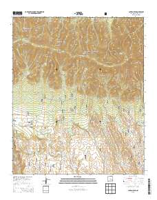 Capitan Peak 2013 topographic map thumbnail