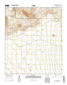 Caprock Mountain 2013 topographic map thumbnail