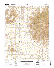 Capulin 2013 topographic map thumbnail