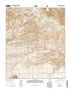 Carbon Springs 2013 topographic map thumbnail