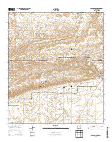 Carlsbad Caverns 2013 topographic map thumbnail