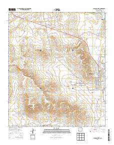 Carlsbad West 2013 topographic map thumbnail