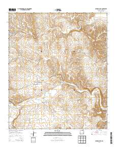 Carnero Peak 2013 topographic map thumbnail
