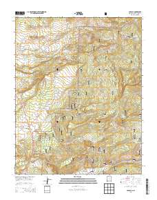 Cebolla 2013 topographic map thumbnail