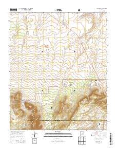 Cedarvale 2013 topographic map thumbnail