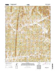 Cement Lake 2013 topographic map thumbnail