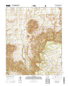 Cerro Alesna 2013 topographic map thumbnail