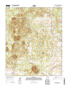 Cerro Brillante 2013 topographic map thumbnail