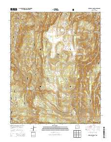 Cerro del Grant 2013 topographic map thumbnail