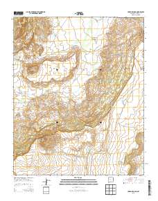 Cerro Del Oro 2013 topographic map thumbnail