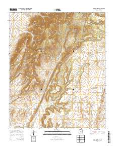 Cerro Montoso 2013 topographic map thumbnail