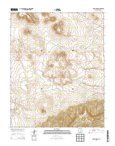Cerro Negro 2013 topographic map thumbnail