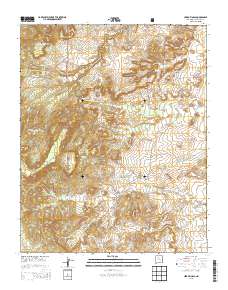 Cerro Tinaja 2013 topographic map thumbnail