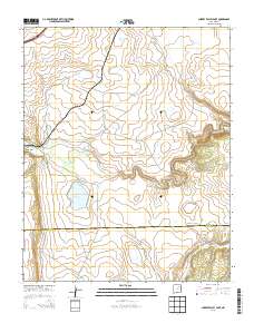 Cherry Valley Lake 2013 topographic map thumbnail