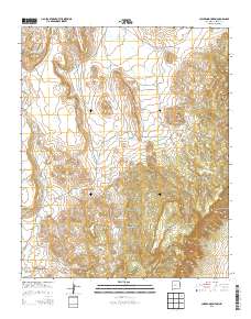 Chicken Mountain 2013 topographic map thumbnail