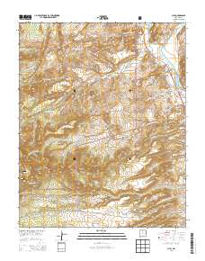 Chili 2013 topographic map thumbnail