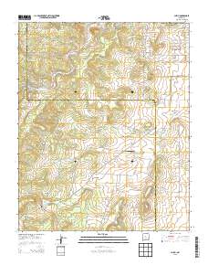 Chilili 2013 topographic map thumbnail