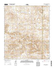 Chivata Canyon 2013 topographic map thumbnail