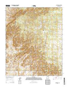 Chupadera 2013 topographic map thumbnail