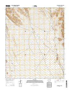 Cienega Ranch 2013 topographic map thumbnail