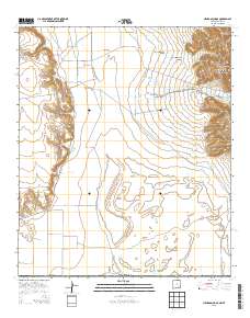 Cienega School 2013 topographic map thumbnail