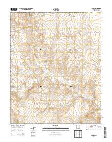 Clapham 2013 topographic map thumbnail